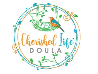 Cherished Life Doula logo design by shere