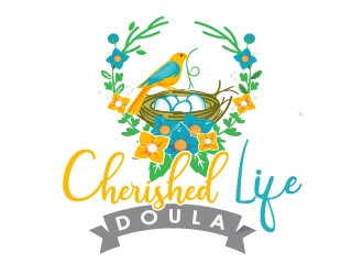 Cherished Life Doula logo design by Suvendu