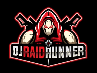 DJRaidRunner logo design by Remok
