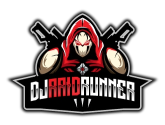 DJRaidRunner logo design by Remok