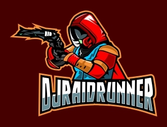 DJRaidRunner logo design by logoviral