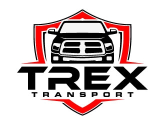 Trex Transport logo design by daywalker