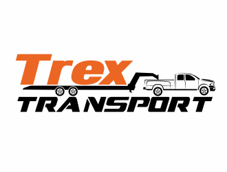 Trex Transport logo design by bosbejo