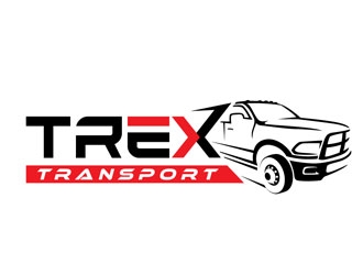 Trex Transport logo design by shere