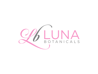 Luna botanicals  logo design by imagine
