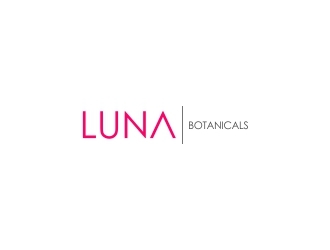 Luna botanicals  logo design by lj.creative