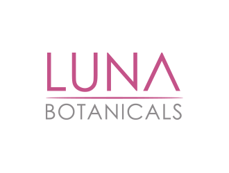 Luna botanicals  logo design by keylogo