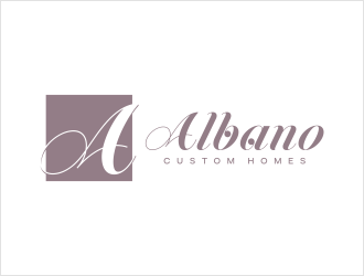 Albano Custom Homes logo design by Nadhira