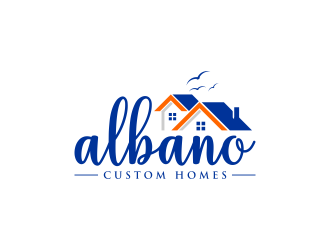 Albano Custom Homes logo design by pakderisher