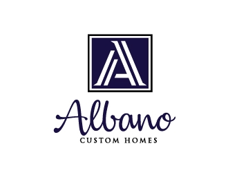 Albano Custom Homes logo design by iBal05