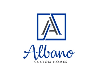 Albano Custom Homes logo design by iBal05