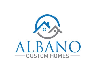 Albano Custom Homes logo design by JackPayne