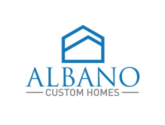 Albano Custom Homes logo design by JackPayne