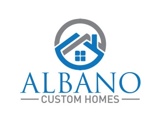 Albano Custom Homes logo design by JackPayne