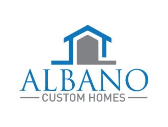 Albano Custom Homes logo design by JackPayne