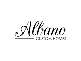 Albano Custom Homes logo design by lj.creative