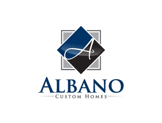 Albano Custom Homes logo design by J0s3Ph