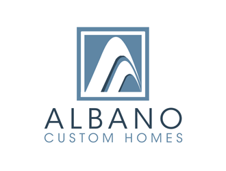 Albano Custom Homes logo design by kunejo
