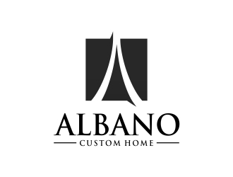 Albano Custom Homes logo design by excelentlogo
