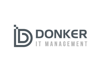 Donker IT Management logo design by akilis13