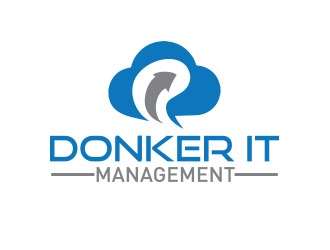 Donker IT Management logo design by JackPayne