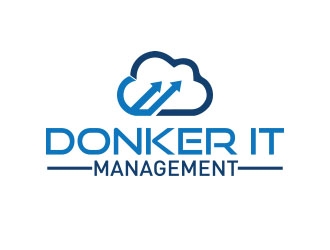 Donker IT Management logo design by JackPayne