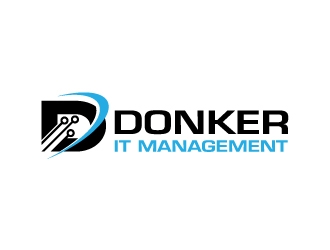 Donker IT Management logo design by kgcreative