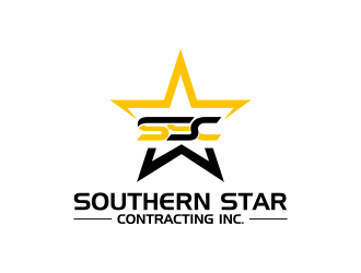 Southern Star Contracting Inc. logo design by ingepro