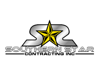 Southern Star Contracting Inc. logo design by Dhieko
