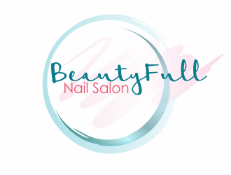 BeautyFull Nail Salon logo design by bosbejo