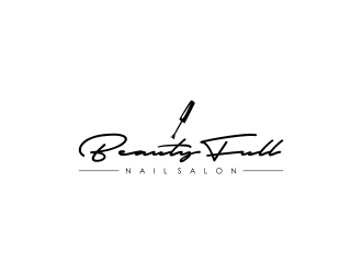 BeautyFull Nail Salon logo design by ubai popi