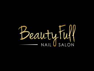 BeautyFull Nail Salon logo design by done