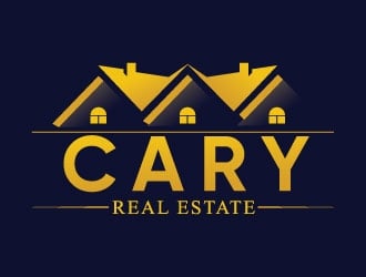 Real Estate CARY logo design by Erasedink
