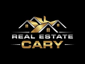 Real Estate CARY logo design by labo