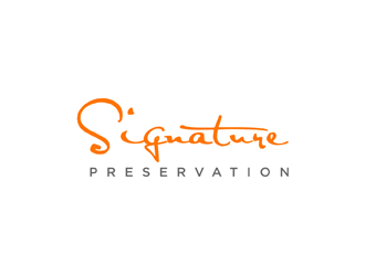 Signature Preservation logo design by KQ5