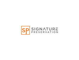Signature Preservation logo design by johana