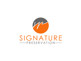 Signature Preservation logo design by johana