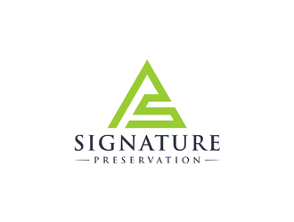 Signature Preservation logo design by ndaru