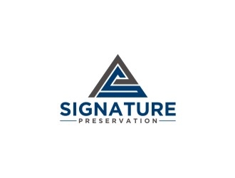 Signature Preservation logo design by agil