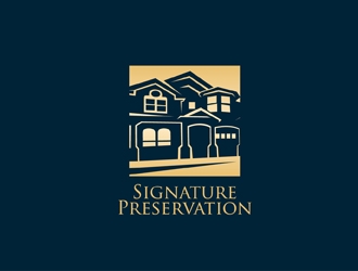Signature Preservation logo design by neonlamp