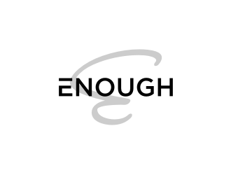 Enough logo design by rief