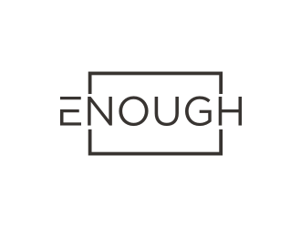 Enough logo design by BintangDesign