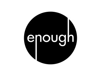 Enough logo design by oke2angconcept