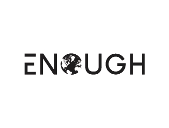 Enough logo design by Fear