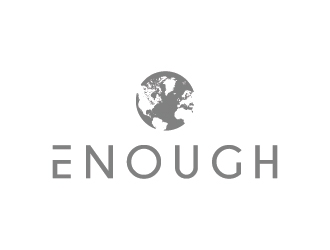 Enough logo design by Fear