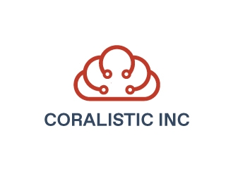 Coralistic Inc. logo design by nehel