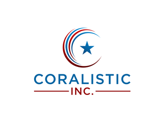 Coralistic Inc. logo design by bomie