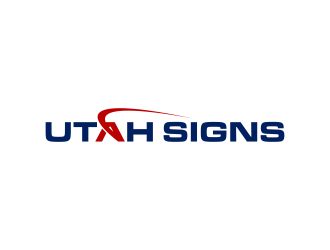 Utah Signs logo design by hidro