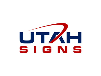 Utah Signs logo design by hidro