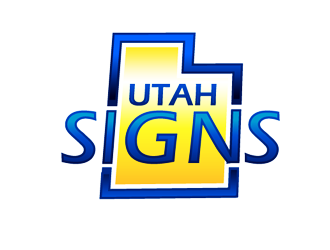 Utah Signs logo design by megalogos